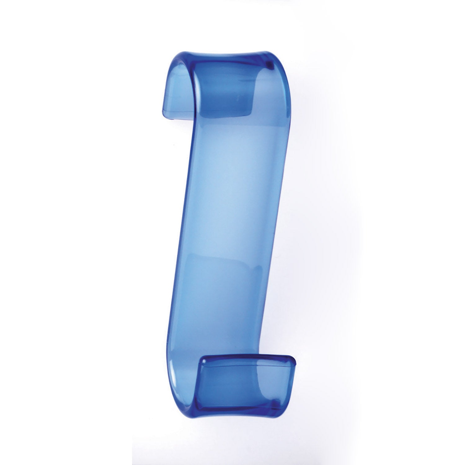 2025-P1 - Appendino per termoarredo modello Merlino Gedy - Finitura Blu trasparente