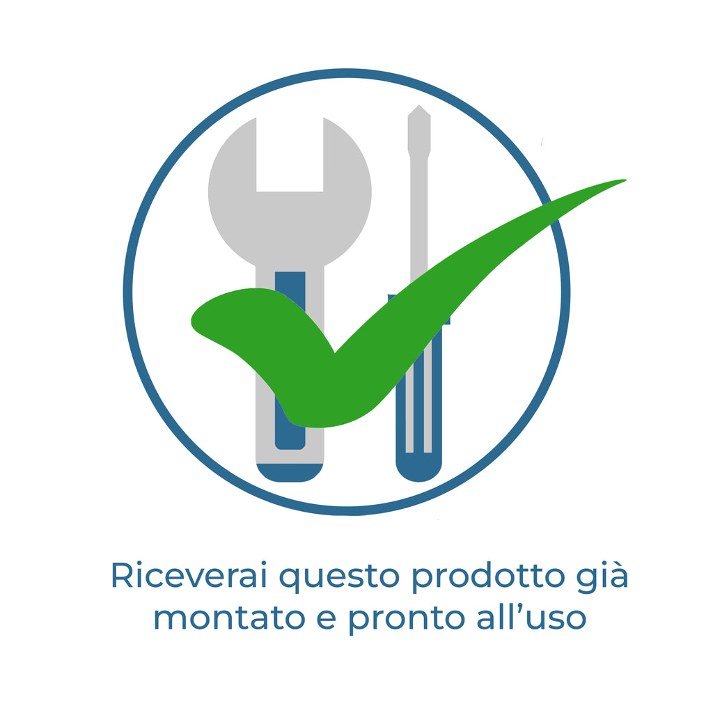 2025-86 - Appendino per termoarredo modello Merlino Gedy - Finitura Celeste