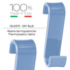 2025-86 - Appendino per termoarredo modello Merlino Gedy - Finitura Celeste