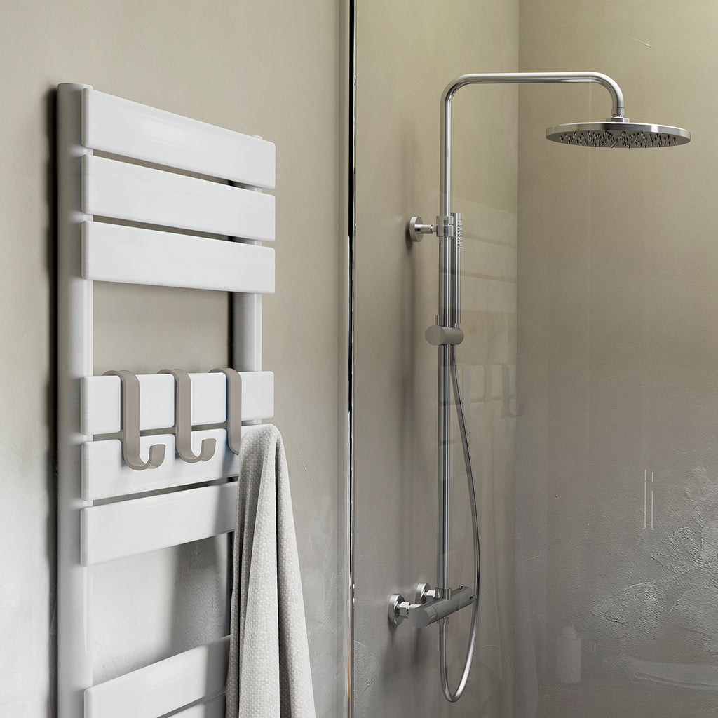 2025-66 - Appendino per termoarredo modello Merlino Gedy - Finitura Beige