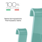 2025-27 - Appendino per termoarredo modello Merlino Gedy - Finitura Acquamarina