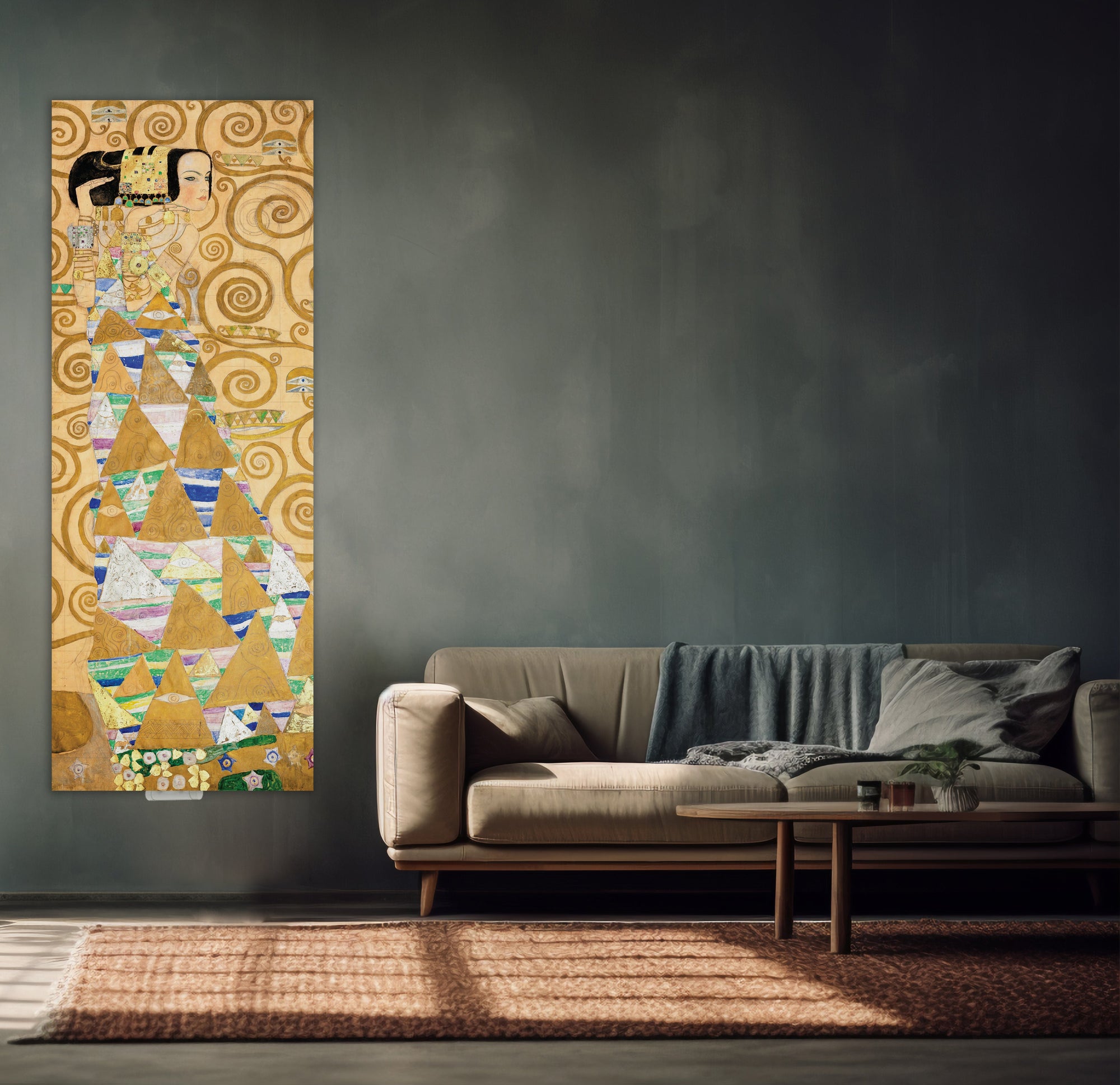  Termoarredo idraulico 180x51 cm interasse mm 50 Modello 'Attesa' Termocrea