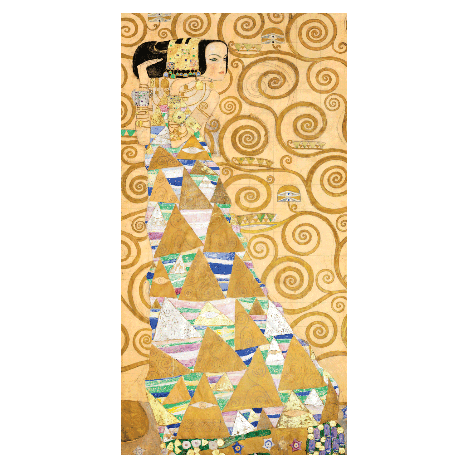  Termoarredo idraulico 120x59 cm interasse mm 50 Modello 'Attesa' Termocrea