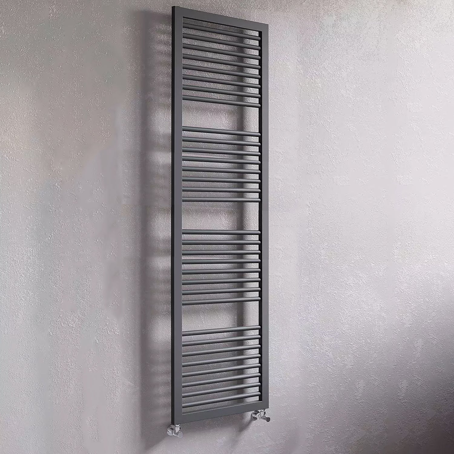 Termoarredo idraulico modello Asti 1813x600 dritto - Antracite