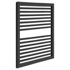 Termoarredo idraulico modello Asti 823x500 dritto - Antracite