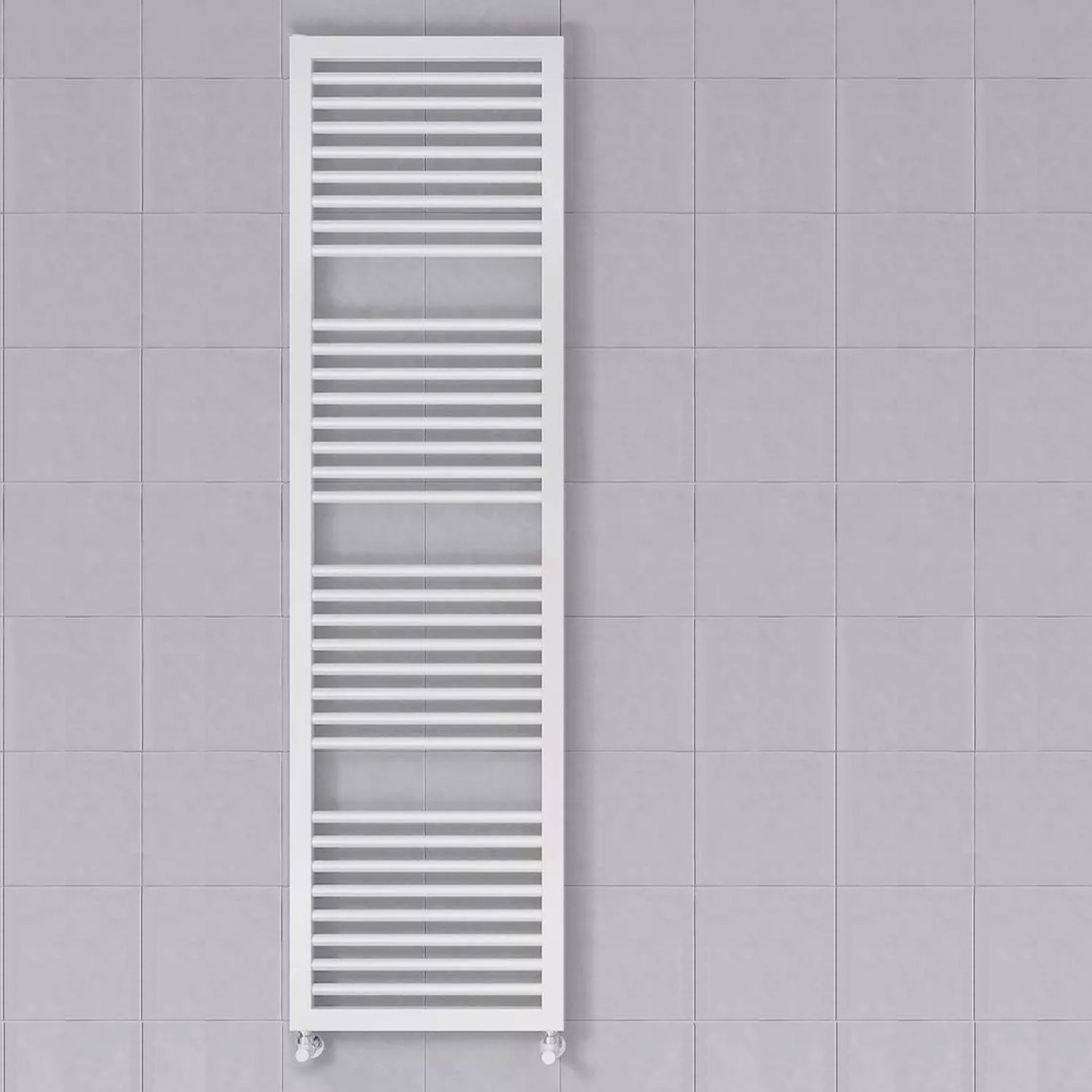 Termoarredo idraulico modello Asti 1813x500 dritto - Bianco