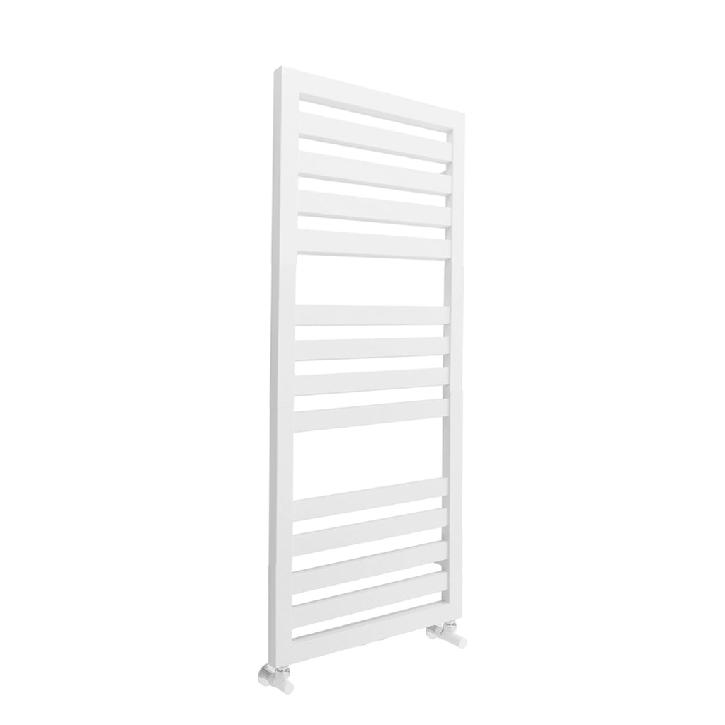 Termoarredo idraulico modello Cuneo 1200x500 dritto - Bianco