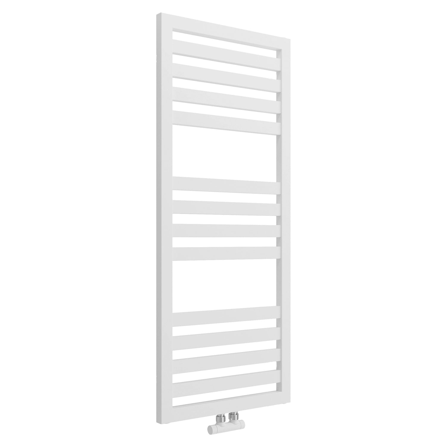 Termoarredo idraulico modello Cuneo 1200x500 dritto - Bianco