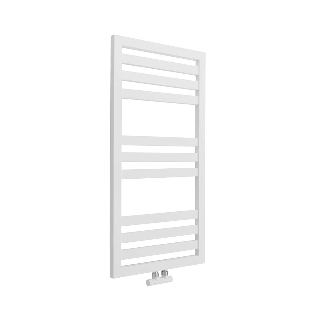 Termoarredo idraulico modello Cuneo 800x500 dritto - Bianco