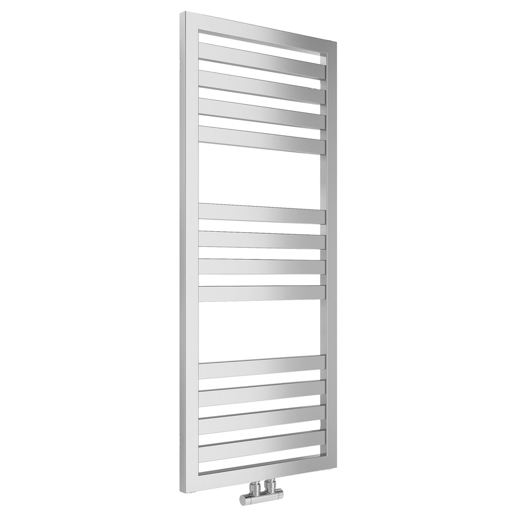 Termoarredo idraulico modello Cuneo 1200x500 dritto - Cromo