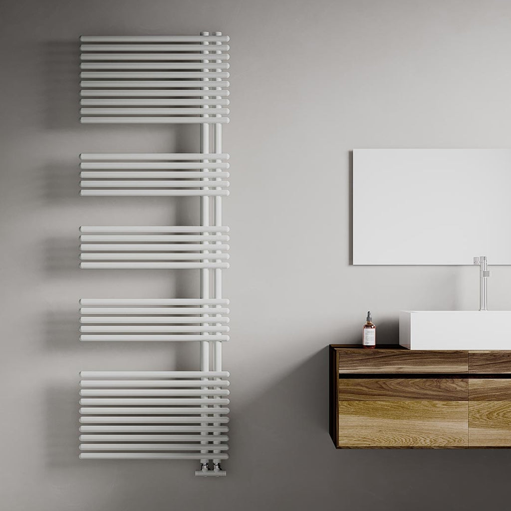 Scaldasalviette idraulico bianco 60x113