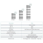 Scaldasalviette idraulico bianco 60x113