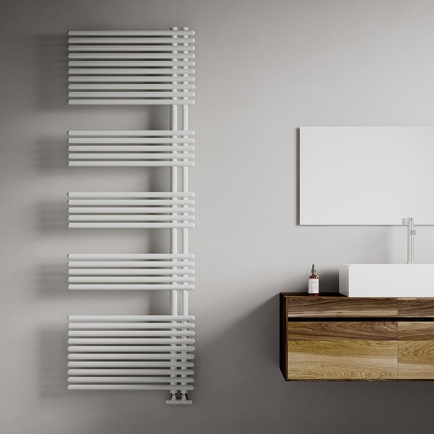 Scaldasalviette idraulico bianco 50x170