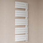 Termoarredo scaldasalviette interasse 50 Lazzarini Pieve 108x55 cm Bianco