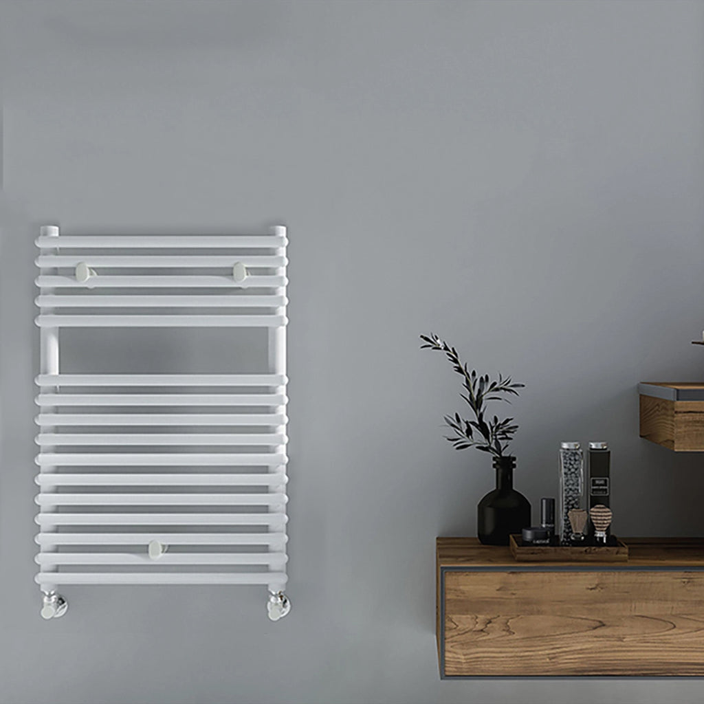 Termoarredo idraulico modello Catania di Lazzarini 730x500 - Bianco