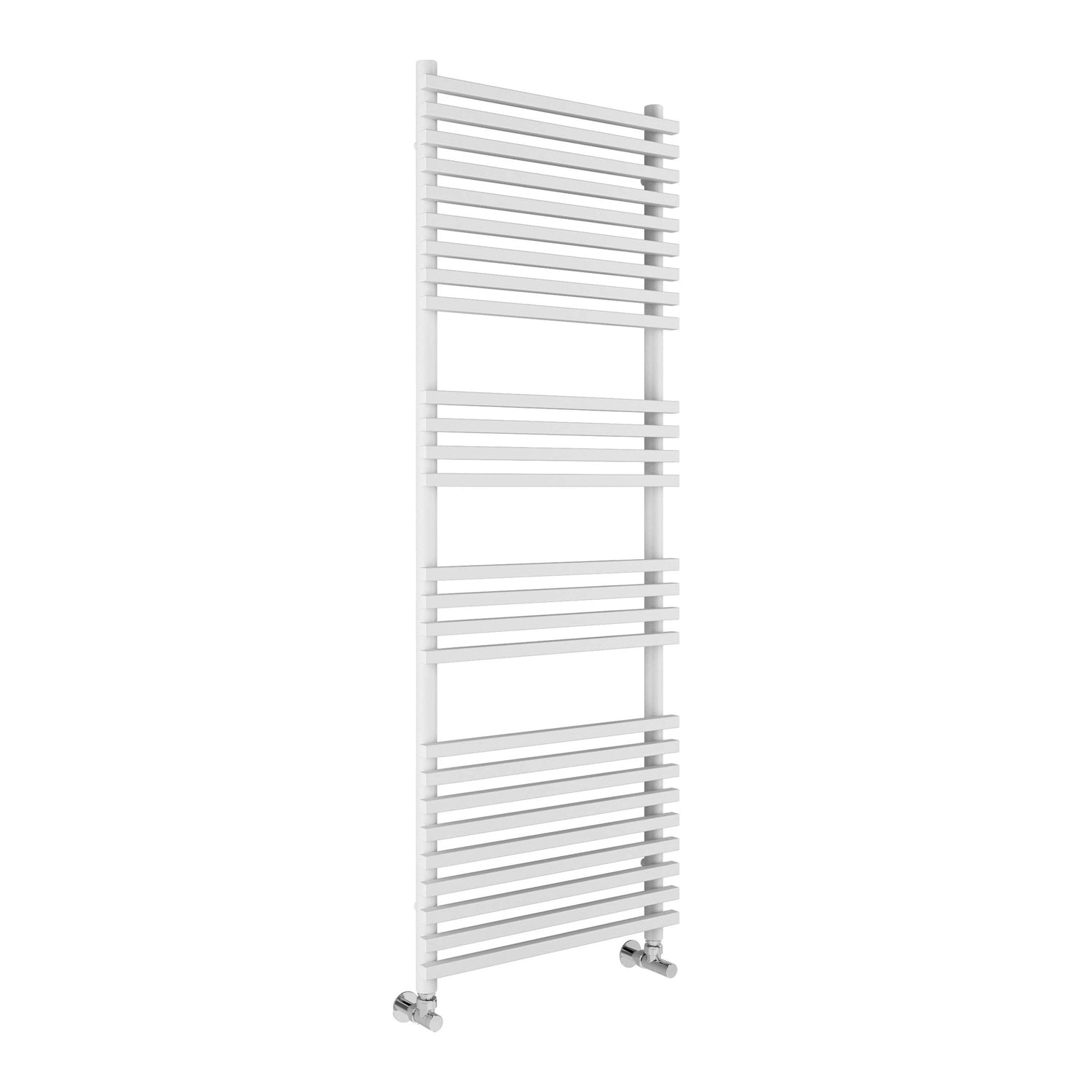Termoarredo idraulico modello Trapani di Lazzarini 1400x500 dritto - Bianco