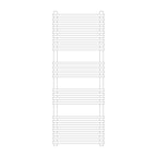 Termoarredo idraulico modello Trapani di Lazzarini 1400x500 dritto - Bianco