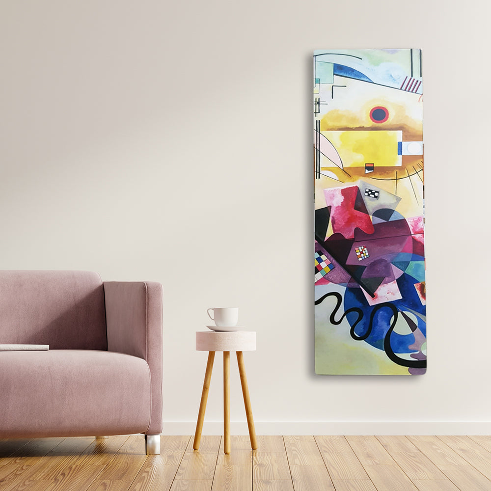 Termoarredo elettrico a piastra verticale 202x62 cm modello 'Klee' E-Termocrea Smart