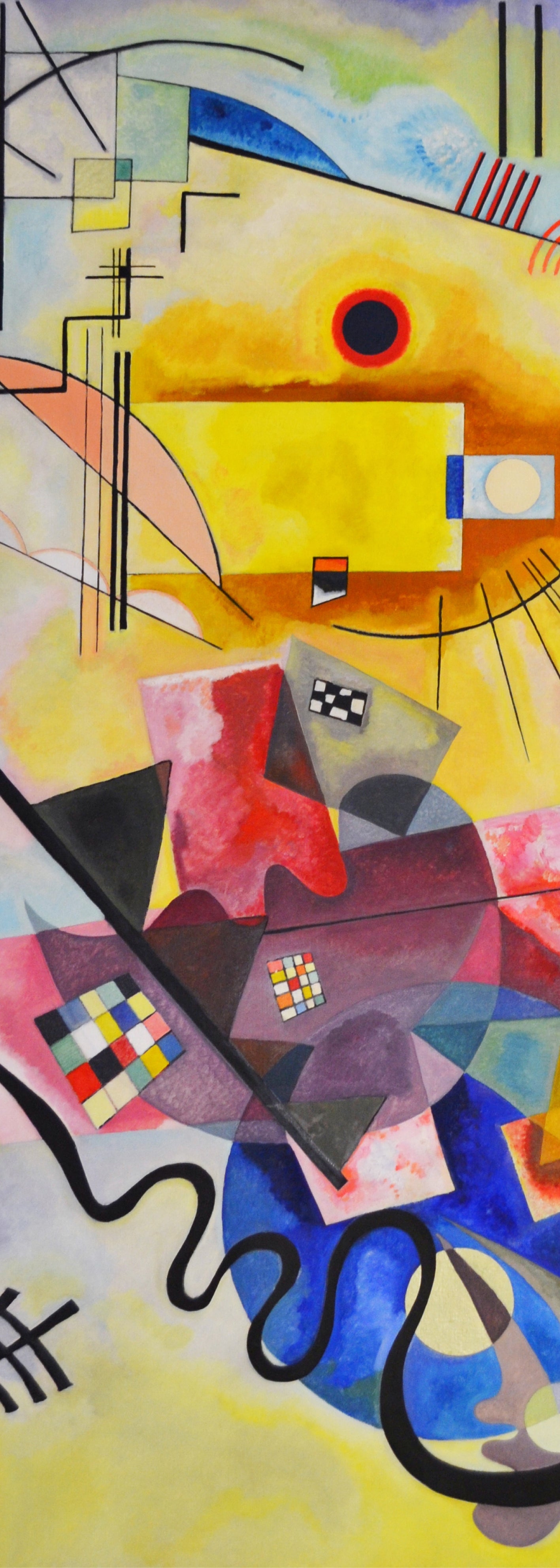  Termoarredo elettrico a piastra verticale 142x52 cm modello 'Klee' E-Termocrea Smart