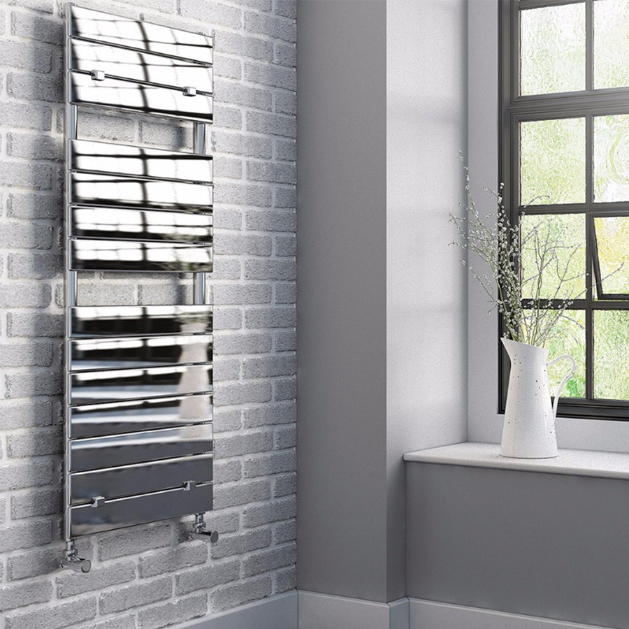 Termoarredo scaldasalviette Lazzarini Palermo 1213x500 interasse 450 cromato