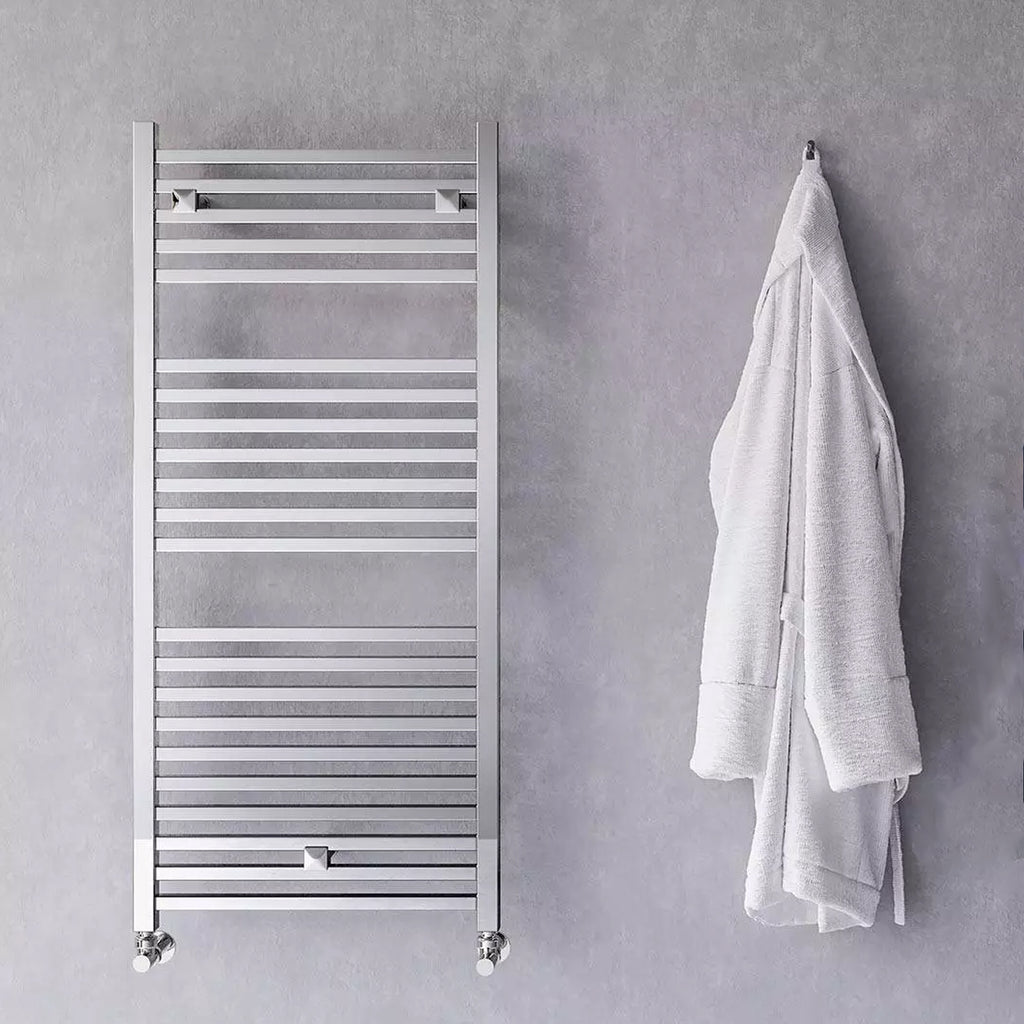 Termoarredo idraulico modello Todi di Lazzarini 1110x500 - Cromo