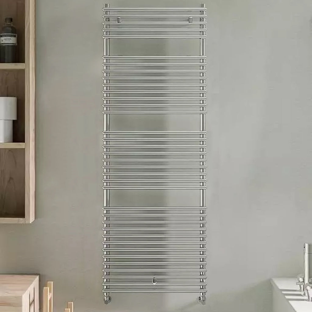 Termoarredo idraulico modello Catania di Lazzarini 1738x500 - Cromo