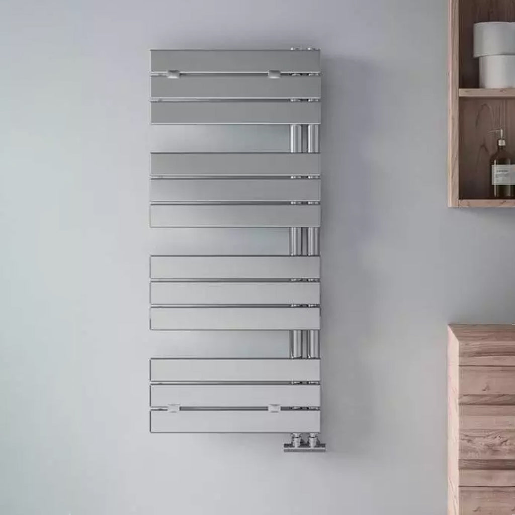 Termoarredo idraulico modello Alba di Lazzarini 1130x500 - Cromo