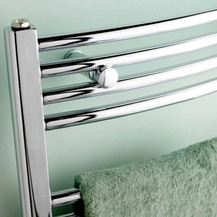 Termoarredo Lazzarini Sanremo curvo 690x500 interasse 450 cromato