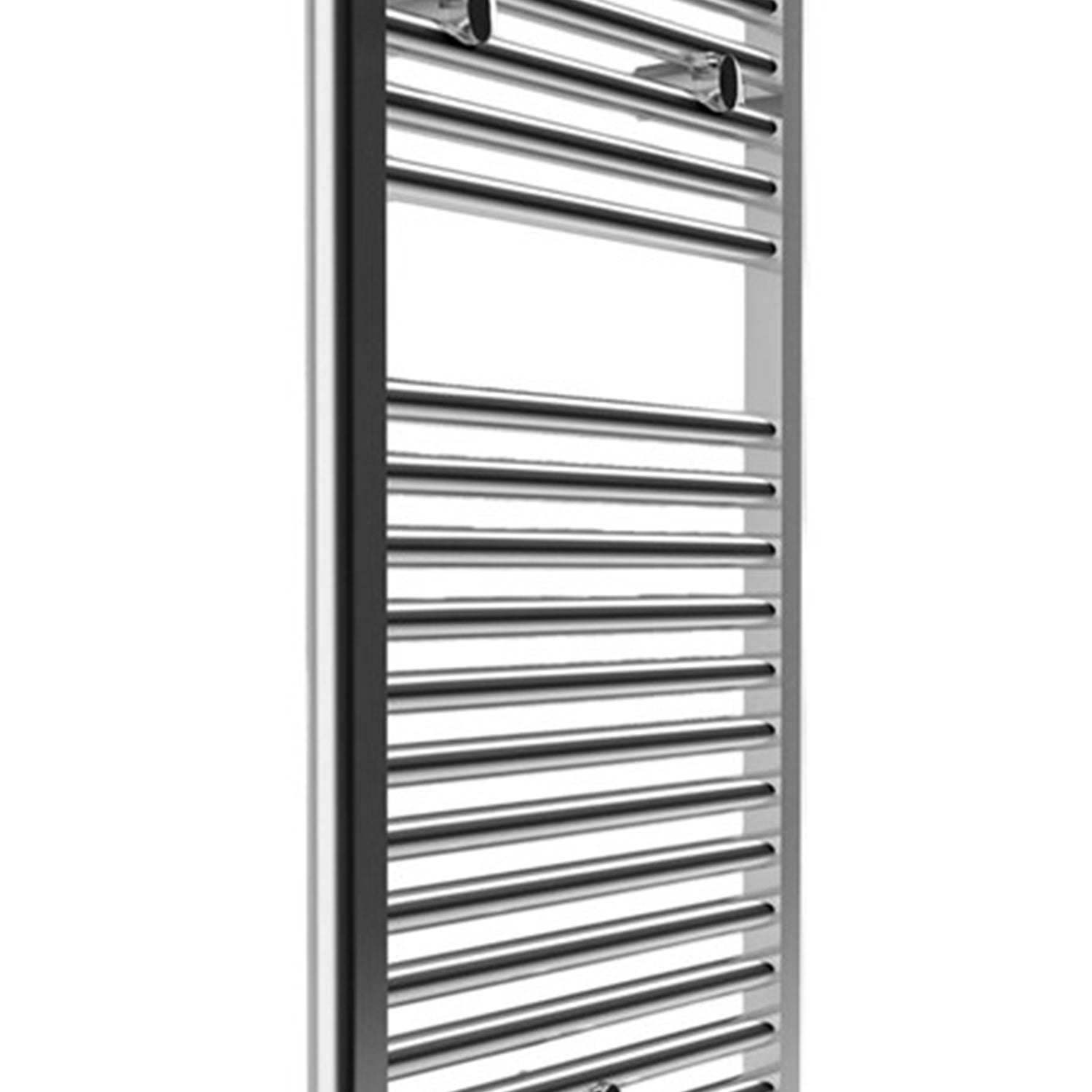 Termoarredo scaldasalviette in acciaio cromato 1230x500 interasse 450 Lazzarini Roma