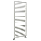 Termoarredo scaldasalviette in acciaio verniciato bianco 1228x500 interasse 450 Lazzarini Asti
