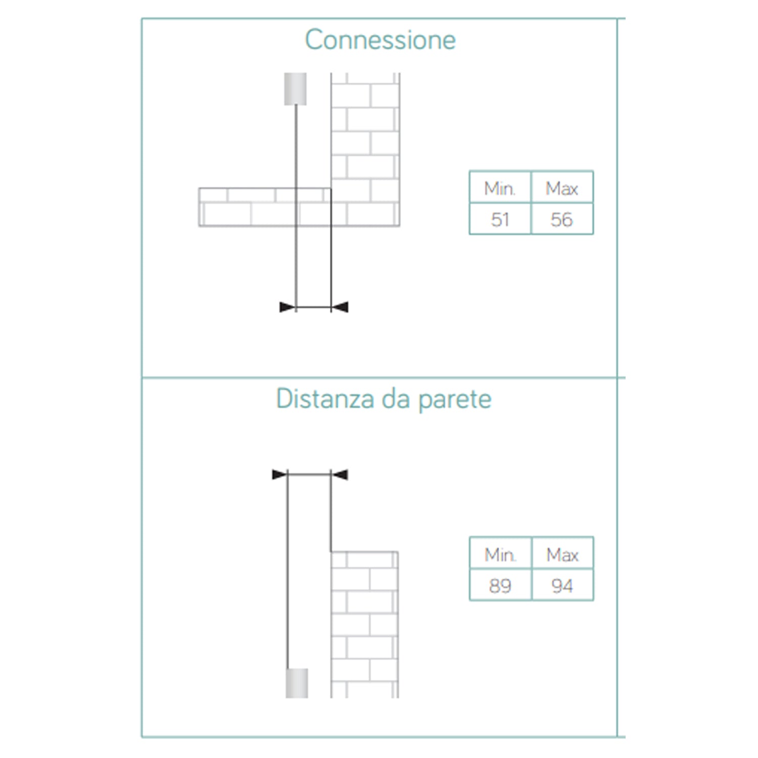 Termoarredo idraulico modello Trapani di Lazzarini 800x500 dritto - Antracite