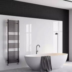 Termoarredo idraulico modello Trapani di Lazzarini 1640x500 dritto - Antracite