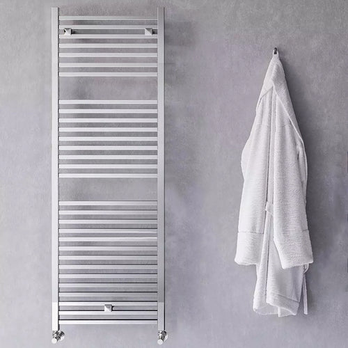 Termoarredo idraulico modello Todi di Lazzarini 1420x500 - Cromo