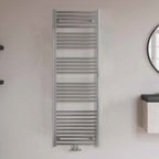 Termoarredo idraulico modello Bolzano 1785x600 dritto con attacchi centrali 50 mm - Cromo