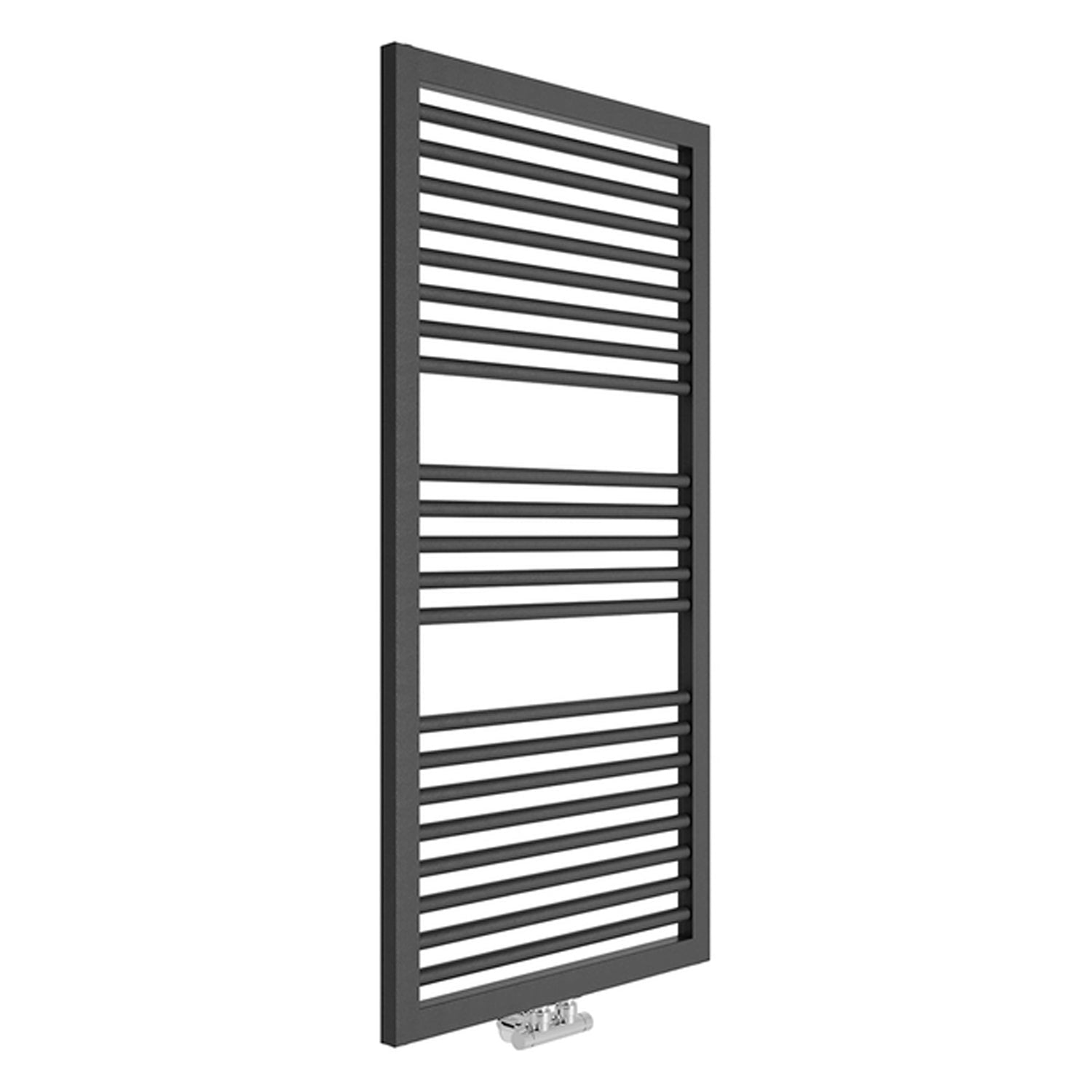Termoarredo idraulico modello Asti 1228x600 dritto - Antracite