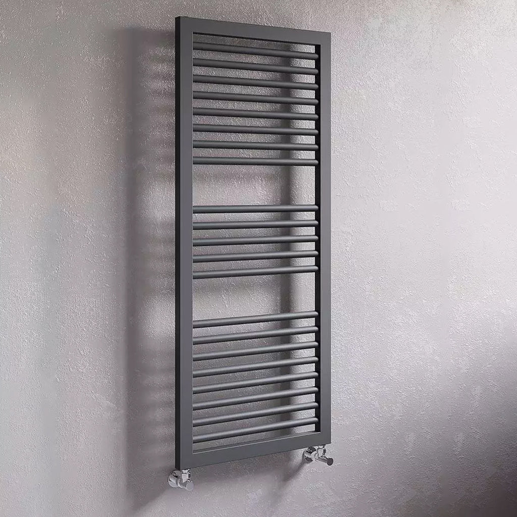 Termoarredo idraulico modello Asti 1228x600 dritto - Antracite