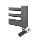 Termoarredo idraulico modello Asti 823x600 dritto - Antracite