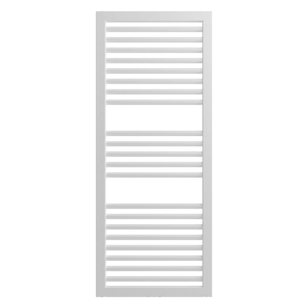 Termoarredo idraulico modello Asti 1228x600 dritto - Bianco