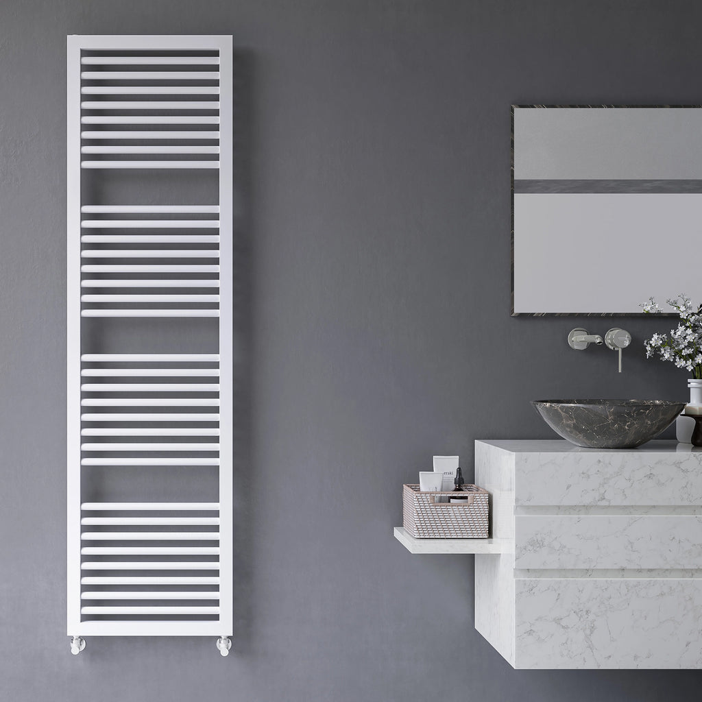 Termoarredo idraulico modello Asti 1813x500 dritto - Bianco