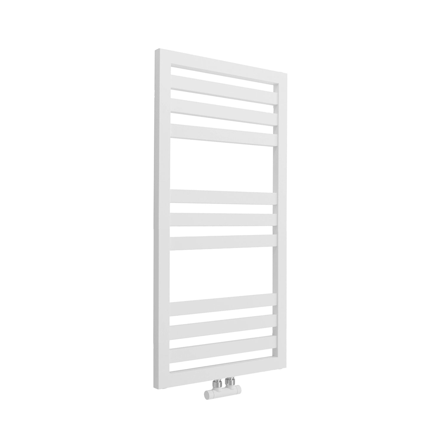 Termoarredo idraulico modello Cuneo 800x600 dritto - Bianco