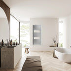 Termoarredo idraulico modello Cuneo 1200x500 dritto - Cromo