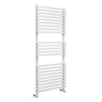 Termoarredo idraulico modello Trapani di Lazzarini 1170x500 dritto - Bianco