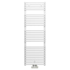 Termoarredo idraulico modello Catania di Lazzarini 1450x600 con attacchi centrali 50 mm - Bianco