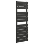 Termoarredo idraulico modello Palermo di Lazzarini 1213x500 - Nero Opaco