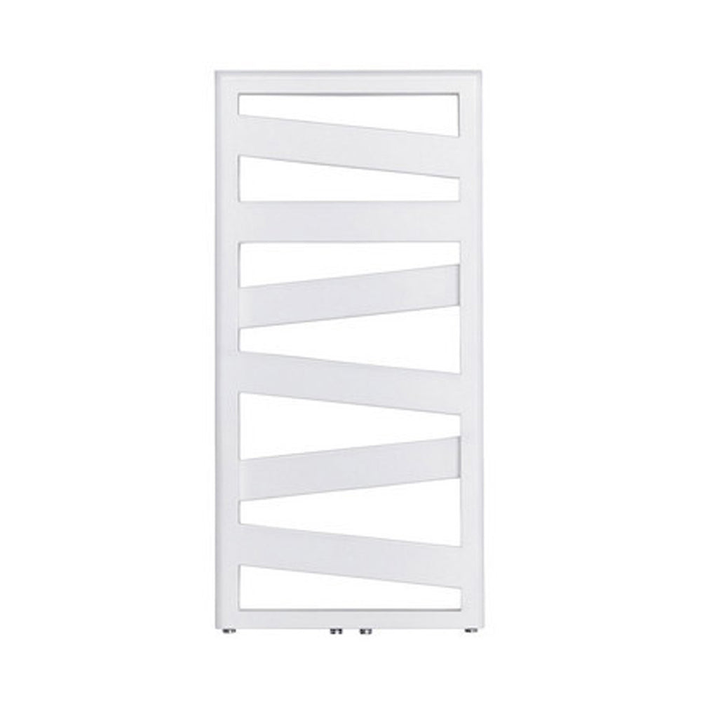 Termoarredo in acciaio Bianco Zehnder modello Ribbon H. 1017 x L. 600 mm