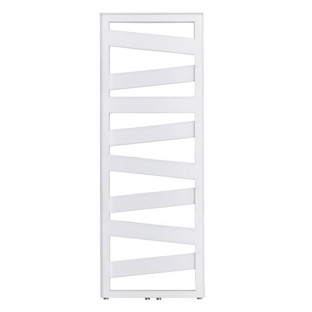 Termoarredo in acciaio Bianco Zehnder modello Ribbon H. 1266 x L. 500 mm