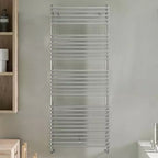 Termoarredo idraulico modello Catania di Lazzarini 1450x500 - Cromo