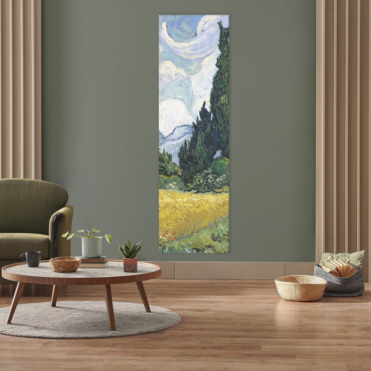  Termoarredo idraulico 150x59 cm interasse mm 50 Modello 'Wheat' Termocrea