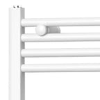 Termoarredo scaldasalviette da bagno idraulico 1780x550 mm interasse 500 mm in acciaio Verniciato Bianco
