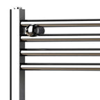 Termoarredo scaldasalviette da bagno idraulico 1780x500 mm interasse 450 mm in acciaio Cromato